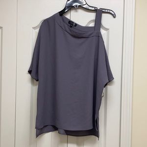 One state light purple one shoulder top size small